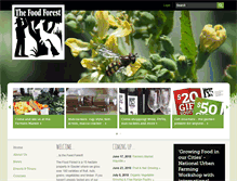 Tablet Screenshot of foodforest.com.au